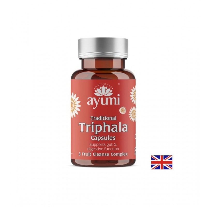 AYUMI TRADITIONAL TRIPHALA / ТРИФАЛА ДОБРО ХРАНОСМИЛАНЕ И ЕСТЕСТВЕН ДЕТОКС КАПС. X 60 AYUMI TRADITIONAL TRIPHALA / ТРИФАЛА ДОБРО ХРАНОСМИЛАНЕ И ЕСТЕСТВЕН ДЕТОКС КАПС. X 60