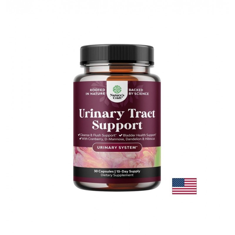 NATURE'S CRAFT URINARY TRACT SUPPORT / УРИНАРИ СЪПОРТ Д-МАНОЗА 500 МГ + ЧЕРВЕНА БОРОВИНКА 75 МГ ЗДРАВЕ НА ПИКОЧНИТЕ ПЪТИЩА ВЕГАН КАПС. X 30 NATURE'S CRAFT URINARY TRACT SUPPORT / УРИНАРИ СЪПОРТ Д-МАНОЗА 500 МГ + ЧЕРВЕНА БОРОВИНКА 75 МГ ЗДРАВЕ НА ПИКОЧНИТЕ ПЪТИЩА ВЕГАН КАПС. X 30