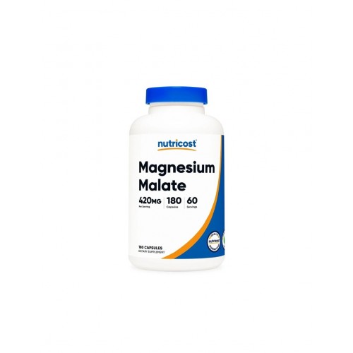 NUTRICOST MAGNESIUM MALATE / МАГНЕЗИЙ (МАЛАТ) КАПС. Х180
