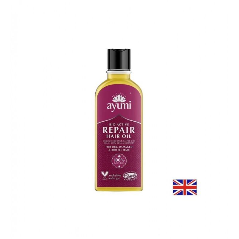 AYUMI BIO ACTIVE REPAIR HAIR OIL / ВЪЗСТАНОВЯВАЩО МАСЛО ЗА КОСА ПРИ СУХА, УВРЕДЕНА И НАКЪСАНА КОСА 150 МЛ