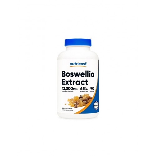 NUTRICOST BOSWELLIA EXTRACT / БОСВЕЛИЯ ЕКСТРАКТ 600МГ КАПС. Х180 NUTRICOST BOSWELLIA EXTRACT / БОСВЕЛИЯ ЕКСТРАКТ 600МГ КАПС. Х180