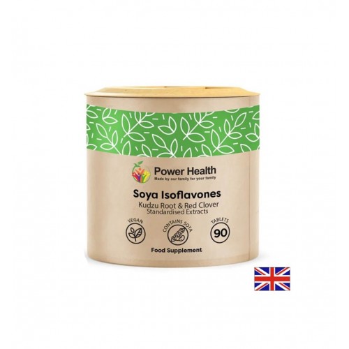 POWER HEALTH ISOFLAVONE COMPLEX KUDZ ROOT, RED CLOVER / ИЗОФЛАВОНИ КОМПЛЕКС (СОЕВИ ИЗОФЛАВОНИ, КУДЗУ И ЧЕРВЕНА ДЕТЕЛИНА) ТАБЛ. Х 90 POWER HEALTH ISOFLAVONE COMPLEX KUDZ ROOT, RED CLOVER / ИЗОФЛАВОНИ КОМПЛЕКС (СОЕВИ ИЗОФЛАВОНИ, КУДЗУ И ЧЕРВЕНА ДЕТЕЛИНА) ТАБЛ. Х 90