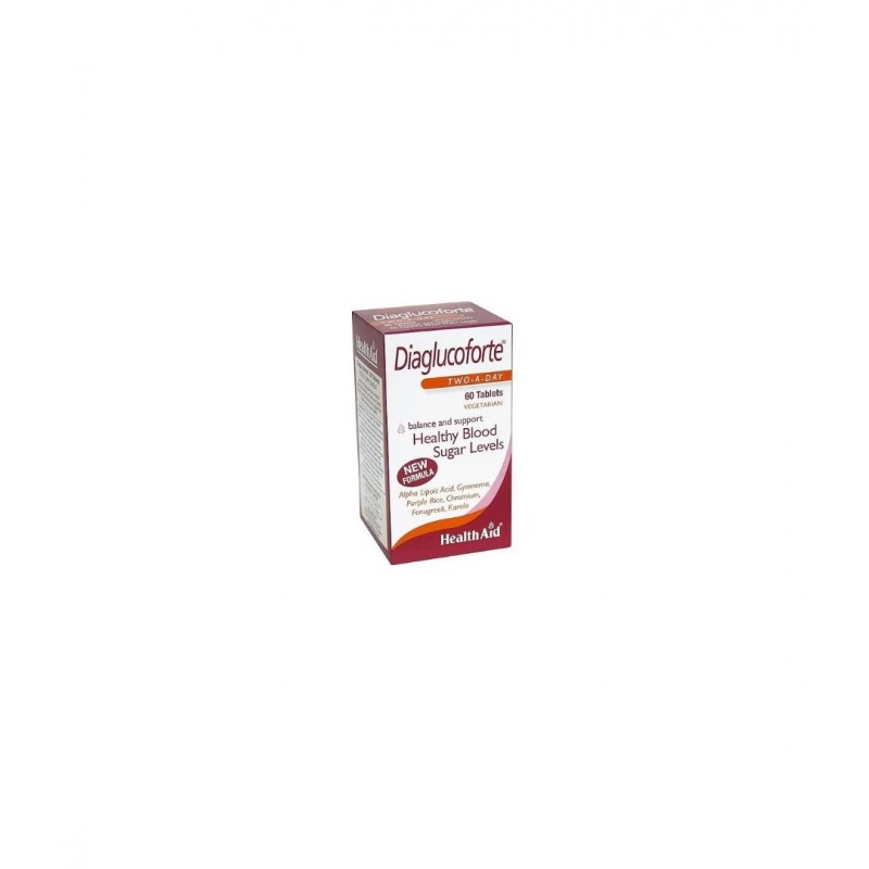 HEALTHAID DIAGLUCOFORTE / ДИАГЛЮКОФОРТЕ - ПОДДЪРЖА НОРМАЛНА КОНЦЕНТРАЦИЯ НА КРЪВНА ЗАХАР ТАБ. Х60 HEALTHAID DIAGLUCOFORTE / ДИАГЛЮКОФОРТЕ - ПОДДЪРЖА НОРМАЛНА КОНЦЕНТРАЦИЯ НА КРЪВНА ЗАХАР ТАБ. Х60