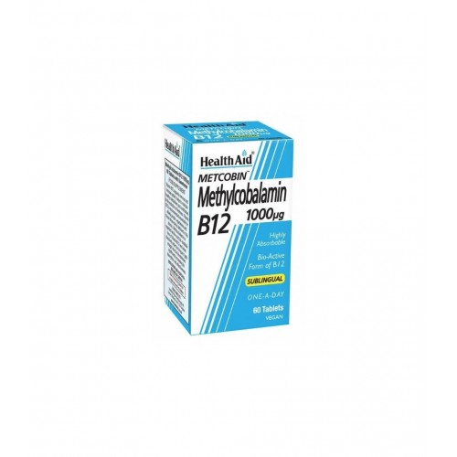 HEALTHAID METHYLCOBALAMIN B12 / МЕТИЛКОБАЛАМИН 1000МКГ ТАБЛ. Х60 HEALTHAID METHYLCOBALAMIN B12 / МЕТИЛКОБАЛАМИН 1000МКГ ТАБЛ. Х60
