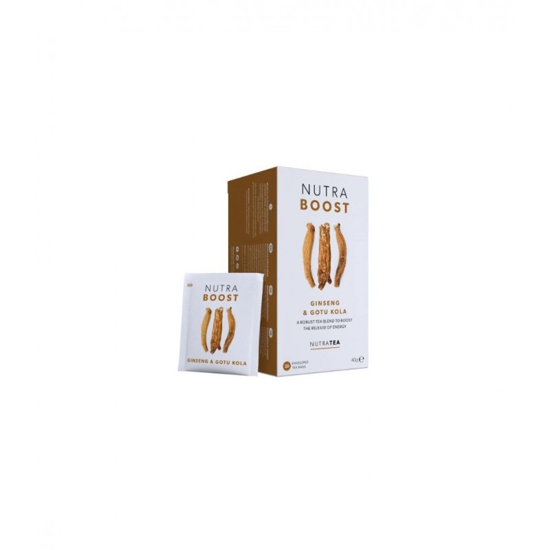 HEALTHAID NUTRA BOOST / ЧАЙ С ГОТУ КОЛА - ЗА ТОНУС И ЕНЕРГИЯ Х20