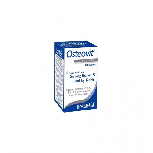 HEALTHAID OSTEOVIT / ФОРМУЛА ЗА ПОДДЪРЖАНЕ НА ЗДРАВИ КОСТИ И ЗЪБИ ТАБЛ. Х60 HEALTHAID OSTEOVIT / ФОРМУЛА ЗА ПОДДЪРЖАНЕ НА ЗДРАВИ КОСТИ И ЗЪБИ ТАБЛ. Х60