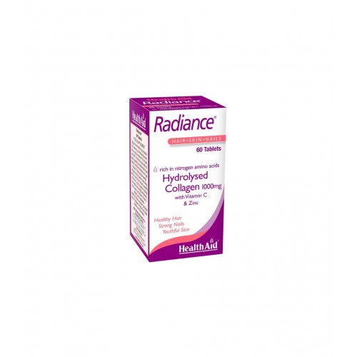 HEALTHAID RADIANCE / КОЛАГЕН + ВИТАМИН C - ЗА ЗДРАВА КОСА, КОЖА И НОКТИ ТАБЛ. Х60 HEALTHAID RADIANCE / КОЛАГЕН + ВИТАМИН C - ЗА ЗДРАВА КОСА, КОЖА И НОКТИ ТАБЛ. Х60