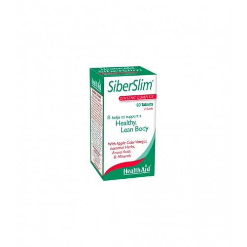 HEALTHAID SIBER SLIM / НАТУРАЛНА ХРАНИТЕЛНА ДОБАВКА ЗА ОТСЛАБВАНЕ ТАБЛ. Х60 HEALTHAID SIBER SLIM / НАТУРАЛНА ХРАНИТЕЛНА ДОБАВКА ЗА ОТСЛАБВАНЕ ТАБЛ. Х60