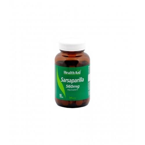 HEALTHAID SARSAPARILLA / ЕКСТРАКТ ПРИ КОЖНИ ПРОБЛЕМИ 560МГ ТАБЛ. Х60 HEALTHAID SARSAPARILLA / ЕКСТРАКТ ПРИ КОЖНИ ПРОБЛЕМИ 560МГ ТАБЛ. Х60
