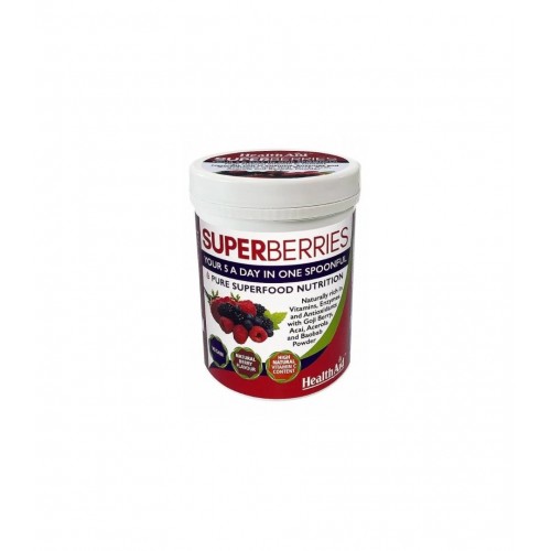 HEALTHAID SUPER BERRIES / ЗА ТОНУС И ЕНЕРГИЯ 180ГР ПРАХ HEALTHAID SUPER BERRIES / ЗА ТОНУС И ЕНЕРГИЯ 180ГР ПРАХ