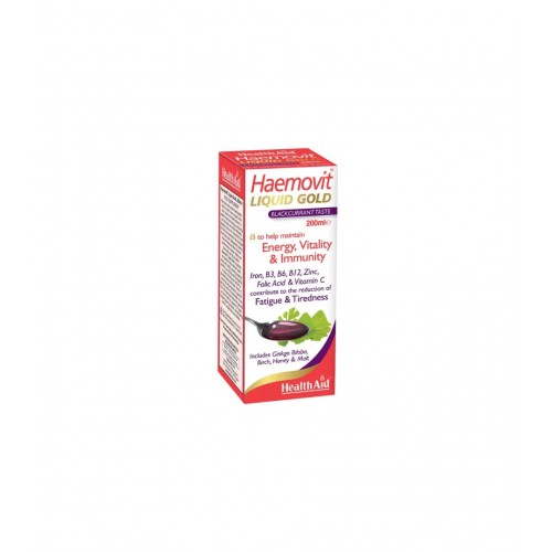HEALTHAID HEAMOVIT LIQUID GOLD / ХЕМОВИТ ТЕЧНО ЗЛАТО ТОНИК 200МЛ HEALTHAID HEAMOVIT LIQUID GOLD / ХЕМОВИТ ТЕЧНО ЗЛАТО ТОНИК 200МЛ