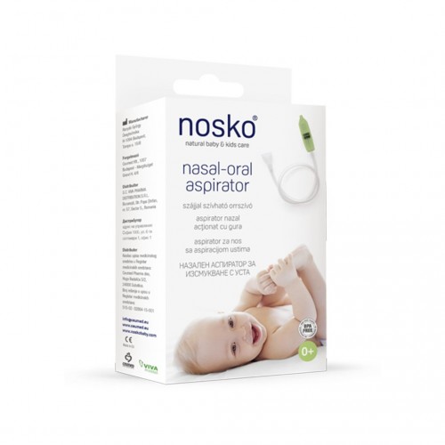 ABO PHARMA NOSKO NASAL-ORAL ASPIRATOR / НОСКО BABY АСПИРАТОР ЗА НОС + УСТА