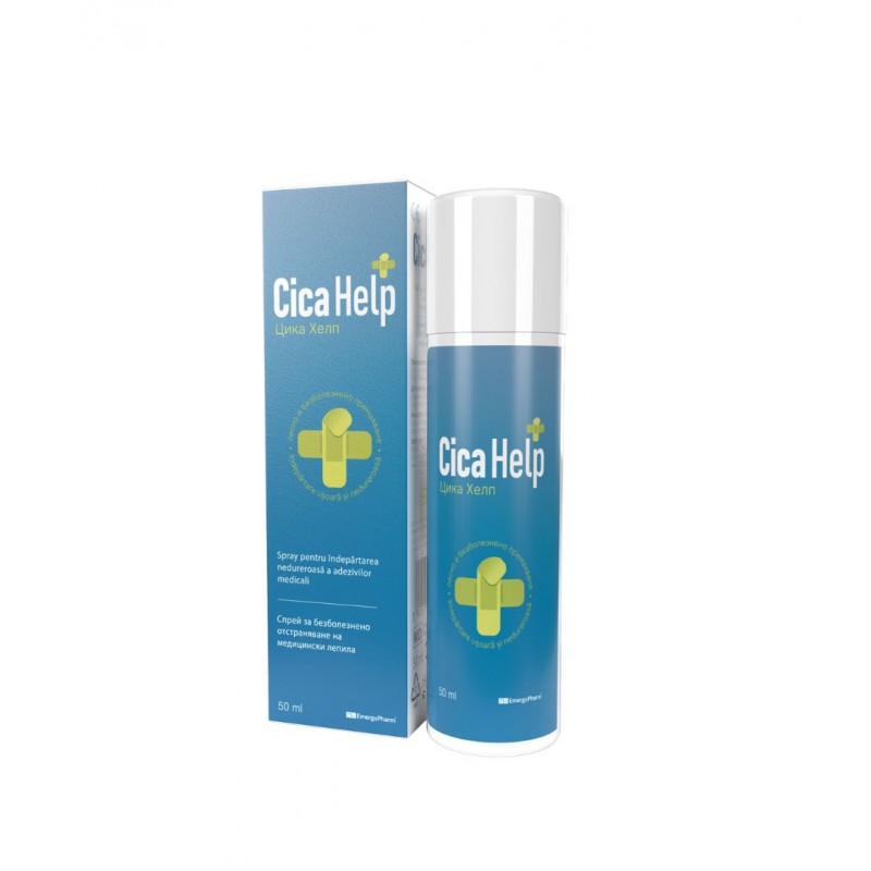NATURPHARMA CICA HELP / ЦИКА ХЕЛП СПРЕЙ ЗА БЕЗБОЛЕЗНЕНО ОТСТРАНЯВАНЕ НА ЛЕПЕНК 50 МЛ