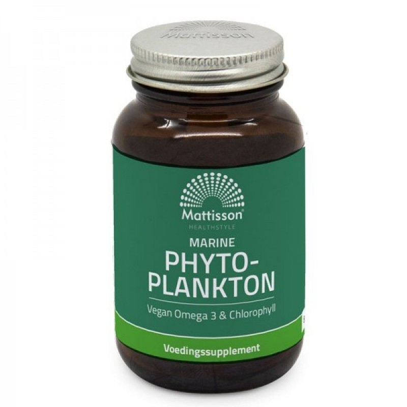 MATTISSON HEALTHSTYLE / MARINE PHYTOPLANKTON / МОРСКИ ФИТОПЛАНКТОН КАПС. X60