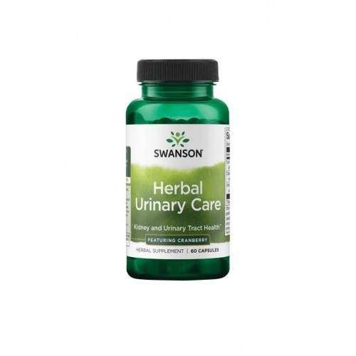 SWANSON HERBAL URINARY CARE - FEATURING CRANBERRY / СУОНСЪН БИЛКОВА ГРИЖА ЗА ПИКОЧНИТЕ ПЪТИЩА С ЧЕРВЕНА БОРОВИНКА КАПС. X 60 SWANSON HERBAL URINARY CARE - FEATURING CRANBERRY / СУОНСЪН БИЛКОВА ГРИЖА ЗА ПИКОЧНИТЕ ПЪТИЩА С ЧЕРВЕНА БОРОВИНКА КАПС. X 60