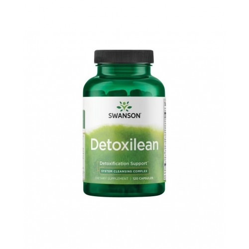 SWANSON DETOXILEAN - SYSTEM CLEANSING COMPLEX / СУОНСЪН ДЕТОКСИЛИЙН - КОМПЛЕКС ЗА ПРОЧИСТВАНЕ КАПС. X 120