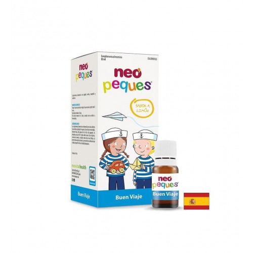 NEOVITAL HEALTH BUEN VIAJE NEO PEQUES / ДЖИНДЖИФИЛ, МАТОЧИНА И ЛАЙКА ПРИ ГАДЕНЕ ПРИ ПЪТУВАНЕ ЗА ДЕЦА 8 ФЛАКОНА X 10 МЛ