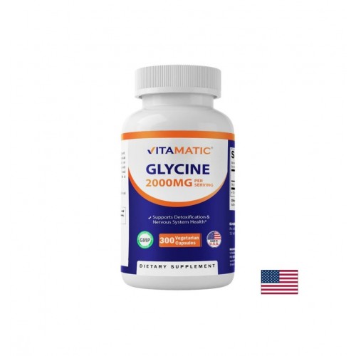 VITAMATIC GLYCINE / ГЛИЦИН КАЧЕСТВЕН СЪН И РЕЛАКС НА НЕРВНАТА СИСТЕМА 667 МГ КАПС. X 300 VITAMATIC GLYCINE / ГЛИЦИН КАЧЕСТВЕН СЪН И РЕЛАКС НА НЕРВНАТА СИСТЕМА 667 МГ КАПС. X 300