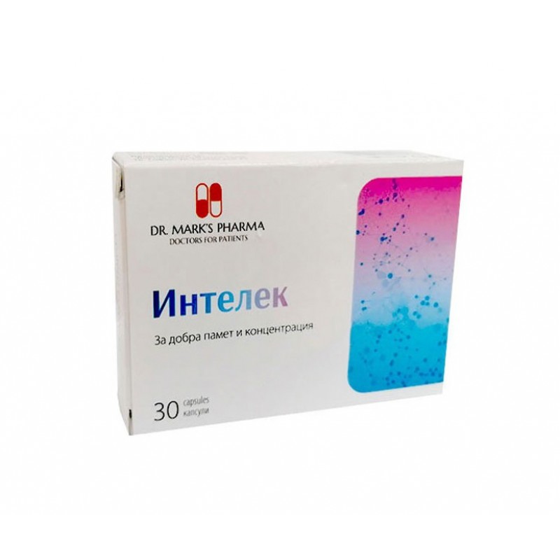DR. MARK'S PHARMA INTELEK / ИНТЕЛЕК КАПС. X 30 DR. MARK'S PHARMA INTELEK / ИНТЕЛЕК КАПС. X 30