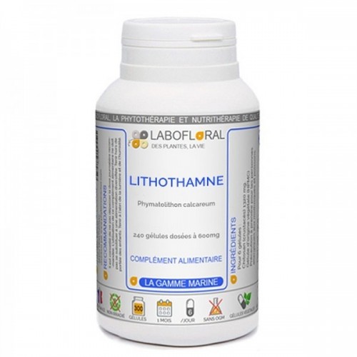 LABOFLORAL LITHOTHAMNE / ЛИТОТАМНИОН (ДЪЛБОКОВОДНИ ЧЕРВЕНИ ВОДОРАСЛИ) 600МГ КАПС. Х50 LABOFLORAL LITHOTHAMNE / ЛИТОТАМНИОН (ДЪЛБОКОВОДНИ ЧЕРВЕНИ ВОДОРАСЛИ) 600МГ КАПС. Х50