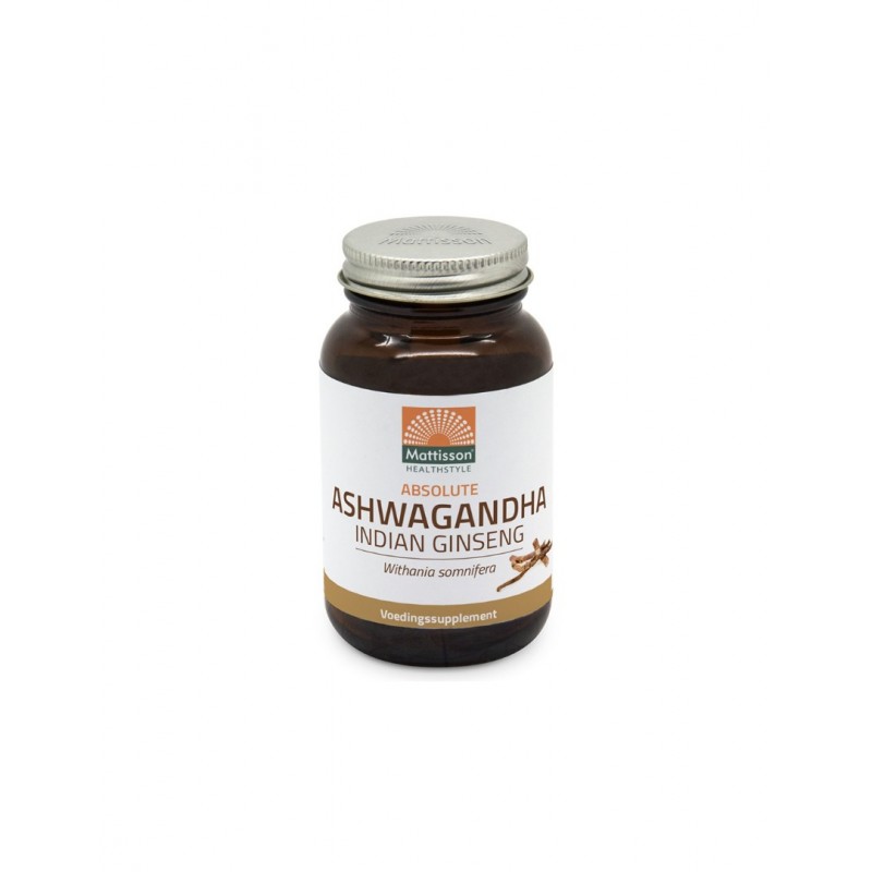 MATTISSON HEALTHSTYLE / ABSOLUTE ASHWAGANDHA / АШВАГАНДА 225МГ ТАБЛ. X90
