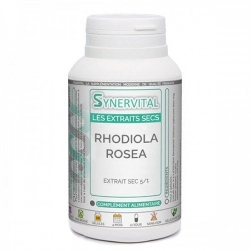 SYNERVITAL RHODIOLA ROSEA / ЗЛАТЕН КОРЕН 218МГ КАПС. Х60 SYNERVITAL RHODIOLA ROSEA / ЗЛАТЕН КОРЕН 218МГ КАПС. Х60