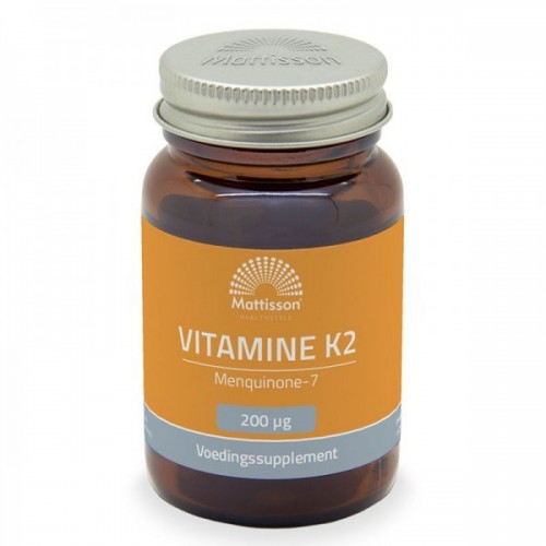 MATTISSON HEALTHSTYLE / VITAMINE K2 / ВИТАМИН K2 ТАБЛ. X60 MATTISSON HEALTHSTYLE / VITAMINE K2 / ВИТАМИН K2 ТАБЛ. X60