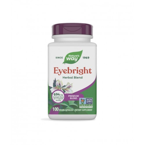 NATURE'S WAY PREMIUM BLEND EYE BRIGHT / ОЧАНКА ПРЕМИУМ ФОРМУЛА 458МГ КАПС. Х100 NATURE'S WAY PREMIUM BLEND EYE BRIGHT / ОЧАНКА ПРЕМИУМ ФОРМУЛА 458МГ КАПС. Х100