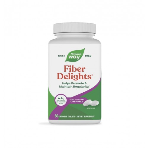 NATURE'S WAY FIBER DELIGHTS / ФИБРИ ЗА ОТСЛАБВАНЕ И ДЕТОКСИКАЦИЯ ДЪВЧАЩИ ТАБЛ. Х60 NATURE'S WAY FIBER DELIGHTS / ФИБРИ ЗА ОТСЛАБВАНЕ И ДЕТОКСИКАЦИЯ ДЪВЧАЩИ ТАБЛ. Х60