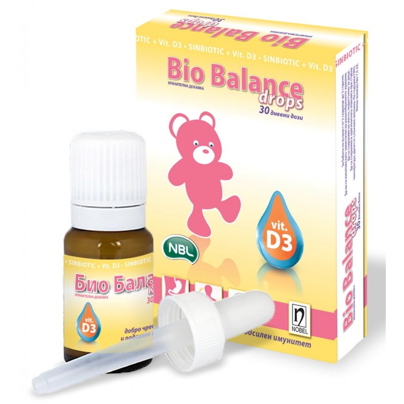 NOBEL BIO BALANS DROPS / БИО БАЛАНС КАПКИ 7.5МЛ