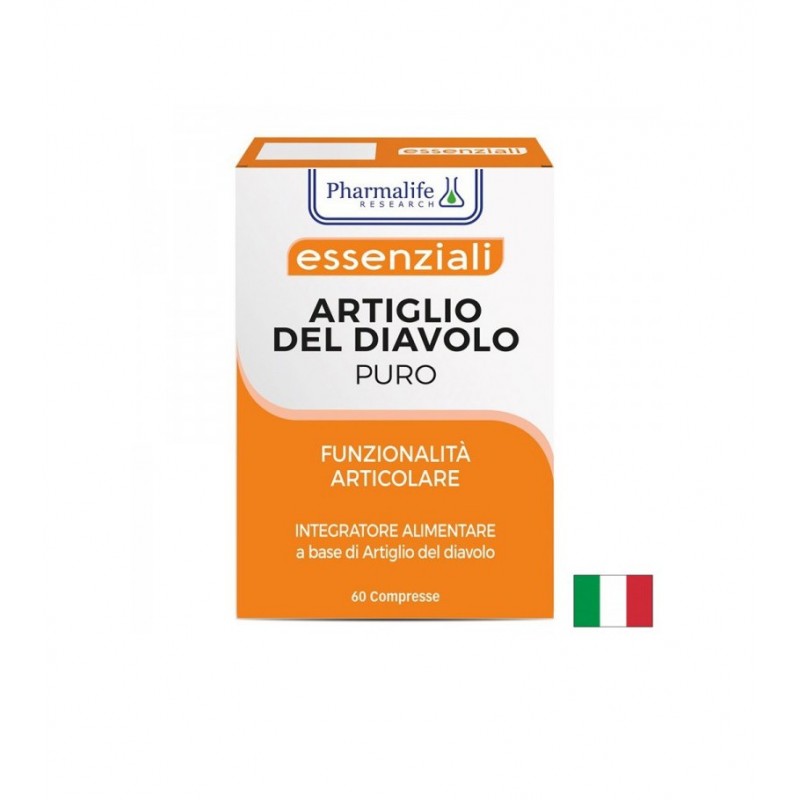PHARMALIFE ARTIGLIO DEL DIAVOLO PURE / ДЯВОЛСКИ НОКЪТ ЗДРАВИ КОСТИ И СТАВИ 600 МГ ТАБЛ. X 60