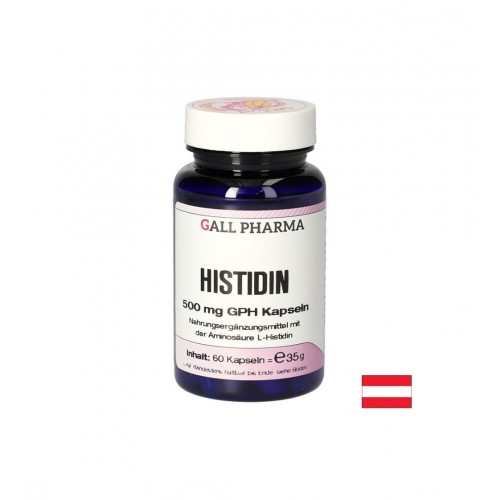GALL PHARMA HISTIDIN / ИМУНИТЕТ Л-ХИСТИДИН 500 МГ КАПС. X 60 GALL PHARMA HISTIDIN / ИМУНИТЕТ Л-ХИСТИДИН 500 МГ КАПС. X 60