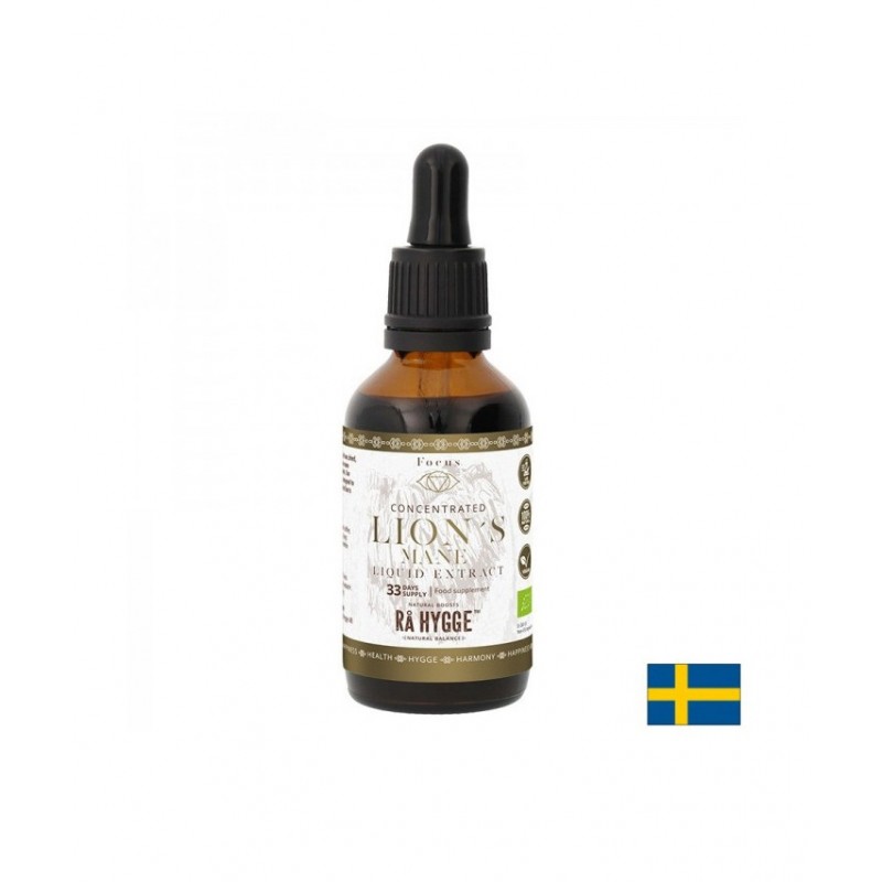 RA HYGGE LION'S MANE LIQUID EXTRACT BIO / БИО ЛЪВСКА ГРИВА - ЗА МОЗЪКА И НЕРВНАТА СИСТЕМА ТЕЧЕН ЕКСТРАКТ 100 МЛ 33 ДОЗИ RA HYGGE LION'S MANE LIQUID EXTRACT BIO / БИО ЛЪВСКА ГРИВА - ЗА МОЗЪКА И НЕРВНАТА СИСТЕМА ТЕЧЕН ЕКСТРАКТ 100 МЛ 33 ДОЗИ