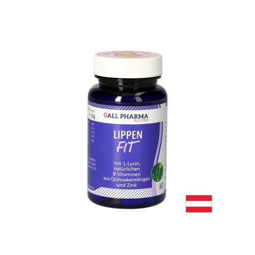 GALL PHARMA LIPPEN FIT / ИМУНИТЕТ ВИТАМИНИ В-КОМПЛЕКС + ЦИНК И Л-ЛИЗИН КАПС. X 60