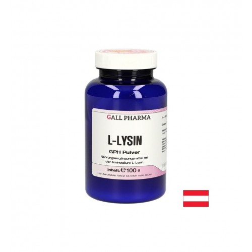 GALL PHARMA L-LYSIN / ХЕРПЕС СИМПЛЕКС, ИМУННО ЗДРАВЕ Л-ЛИЗИН ПРАХ 100 ГР
