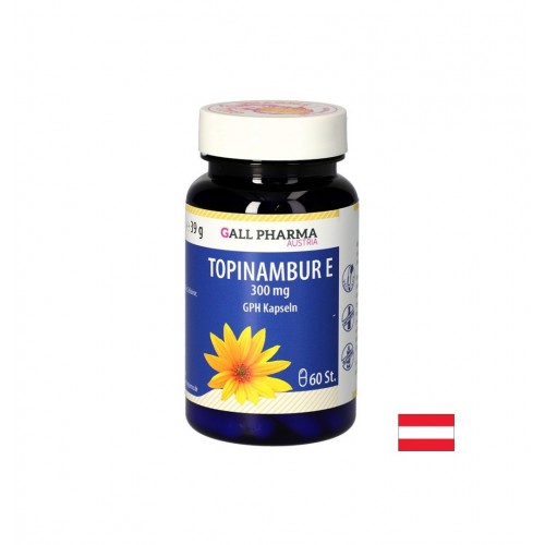 GALL PHARMA TOPINAMBUR E / КОНТРОЛ НА ТЕГЛОТО ЙЕРУСАЛИМСКИ АРТИШОК + ГЛЮКОМАНАН КАПС. X 60