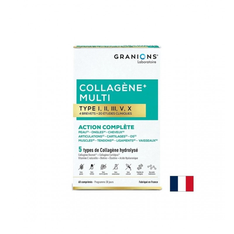 EA PHARMA COLLAGENE+ MULTI / МОРСКИ КОЛАГЕН ТИП I, II, III, V И X ЗА КОЖА, КОСА И НОКТИ ТАБЛ. X 60 EA PHARMA COLLAGENE+ MULTI / МОРСКИ КОЛАГЕН ТИП I, II, III, V И X ЗА КОЖА, КОСА И НОКТИ ТАБЛ. X 60
