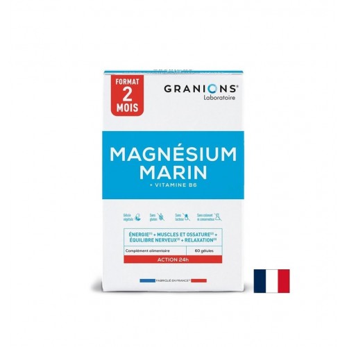 EA PHARMA MAGNESIUM MARIN + VITAMINE B6 / МОРСКИ МАГНЕЗИЙ ЗА МУСКУЛИТЕ И НЕРВНАТА СИСТЕМА КАПС. X 60 EA PHARMA MAGNESIUM MARIN + VITAMINE B6 / МОРСКИ МАГНЕЗИЙ ЗА МУСКУЛИТЕ И НЕРВНАТА СИСТЕМА КАПС. X 60