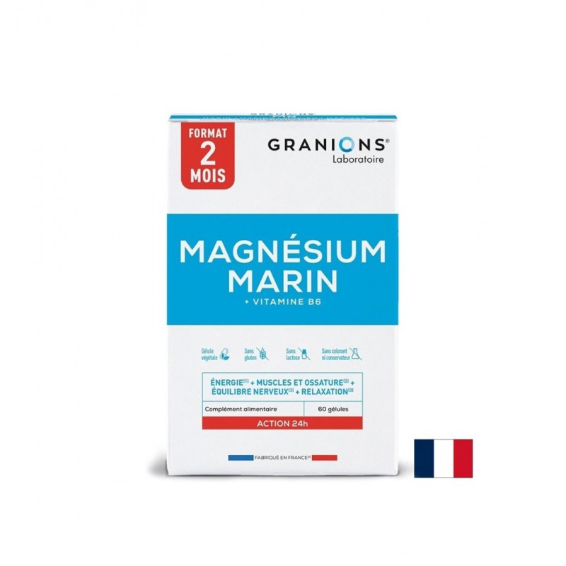 EA PHARMA MAGNESIUM MARIN + VITAMINE B6 / МОРСКИ МАГНЕЗИЙ ЗА МУСКУЛИТЕ И НЕРВНАТА СИСТЕМА КАПС. X 60 EA PHARMA MAGNESIUM MARIN + VITAMINE B6 / МОРСКИ МАГНЕЗИЙ ЗА МУСКУЛИТЕ И НЕРВНАТА СИСТЕМА КАПС. X 60