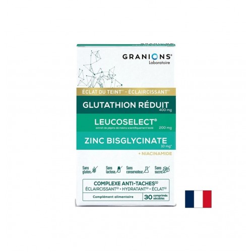 EA PHARMA GRANIONS GLUTATHION REDUIT / МОЩЕН АНТИОКСИДАНТЕН КОМПЛЕКС С РЕДУЦИРАН ГЛУТАТИОН ТАБЛ. X 30 EA PHARMA GRANIONS GLUTATHION REDUIT / МОЩЕН АНТИОКСИДАНТЕН КОМПЛЕКС С РЕДУЦИРАН ГЛУТАТИОН ТАБЛ. X 30