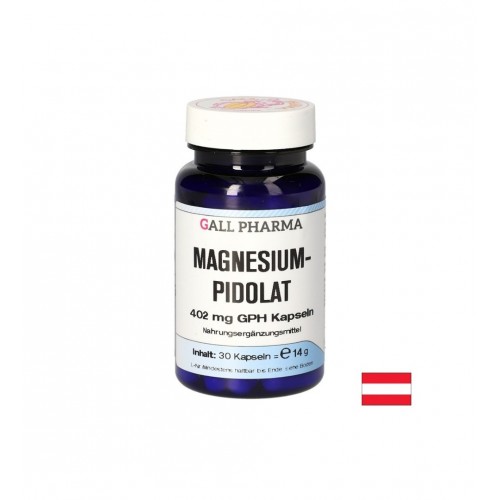 GALL PHARMA MAGNESIUM PIDOLAT / МУСКУЛНА, СЪРДЕЧНА И НЕРВНА СИСТЕМА МАГНЕЗИЙ (ПИДОЛАТ) 402 МГ КАПС. X 30