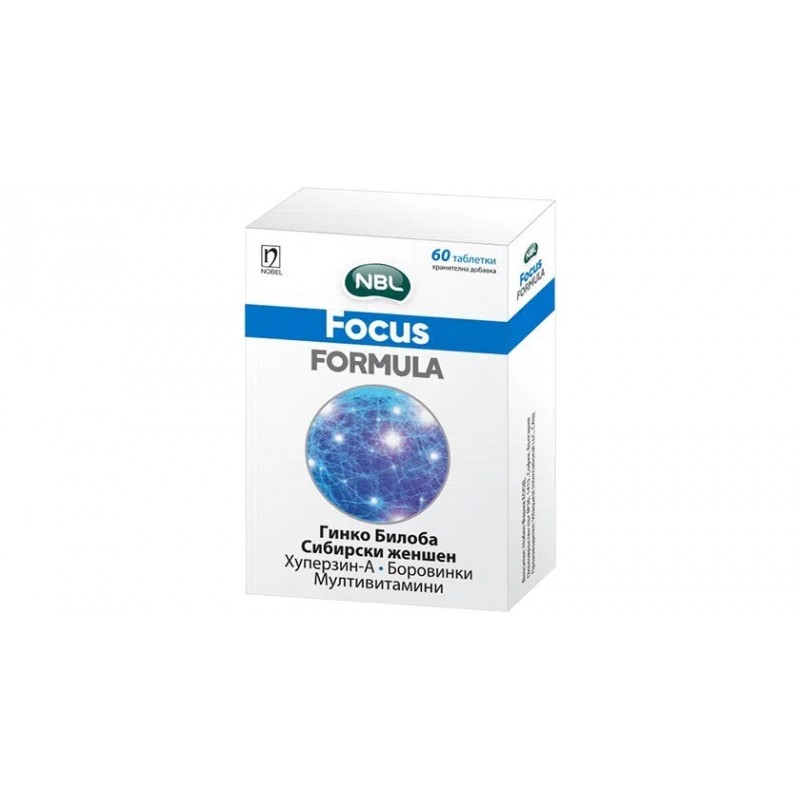 NOBEL FOCUS FORMULA / ФОКУС ФОРМУЛА ТАБЛ. Х60 NOBEL FOCUS FORMULA / ФОКУС ФОРМУЛА ТАБЛ. Х60