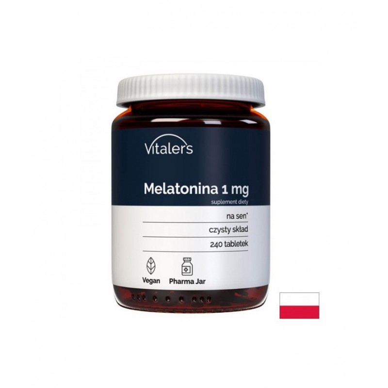 VITALER'S MELATONINA / МЕЛАТОНИН СРЕЩУ БЕЗСЪНИЕ 1 МГ ТАБЛ. X 240 VITALER'S MELATONINA / МЕЛАТОНИН СРЕЩУ БЕЗСЪНИЕ 1 МГ ТАБЛ. X 240
