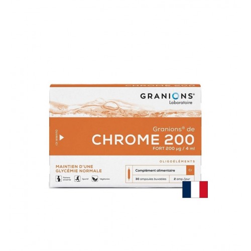 EA PHARMA CHROME / ТЕЧЕН ХРОМ ЗА БАЛАНС НА КРЪВНАТА ЗАХАР И МЕТАБОЛИЗМА АМПУЛИ БР. X 30