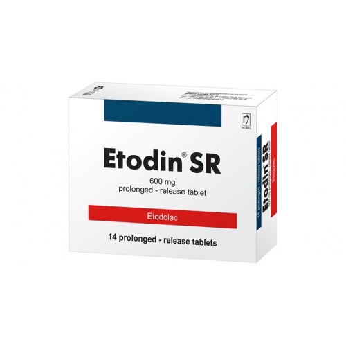 NOBEL ETODIN SR / ЕТОДИН СР 600МГ ТАБЛ. Х14