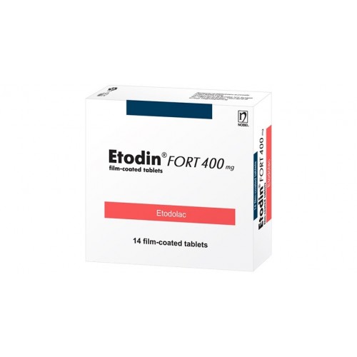 NOBEL ETODIN FORT / ЕТОДИН ФОРТ 400МГ ТАБЛ. Х14