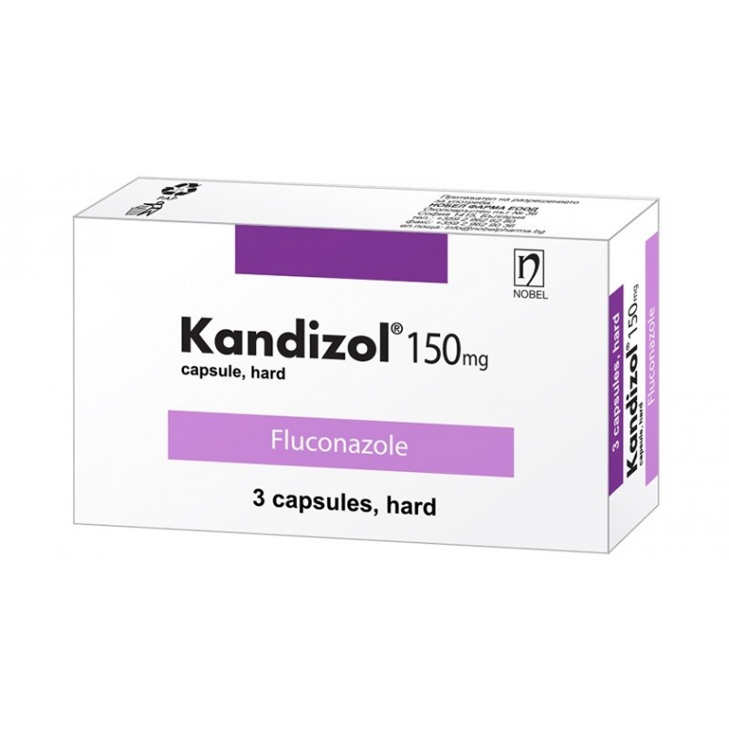 NOBEL KANDIZOL / КАНДИЗОЛ 150МГ КАПС. Х3