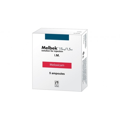 NOBEL MELBEK / МЕЛБЕК 15МГ/1.5МЛ АМП. Х5