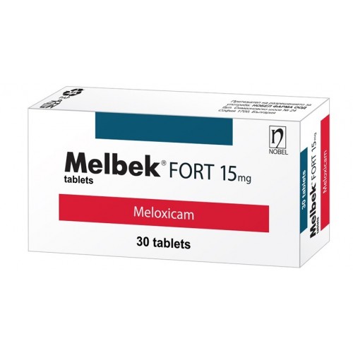 NOBEL MELBEK FORT / МЕЛБЕК ФОРТ 15МГ ТАБЛ. Х30