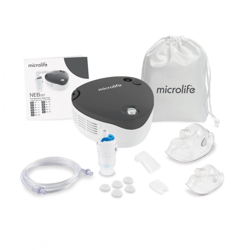 MICROLIFE NEB 301 COMPRESSOR NEBULISER / МИКРОЛАЙФ НЕБ 301 КОМПРЕСОРЕН ИНХАЛАТОР MICROLIFE NEB 301 COMPRESSOR NEBULISER / МИКРОЛАЙФ НЕБ 301 КОМПРЕСОРЕН ИНХАЛАТОР